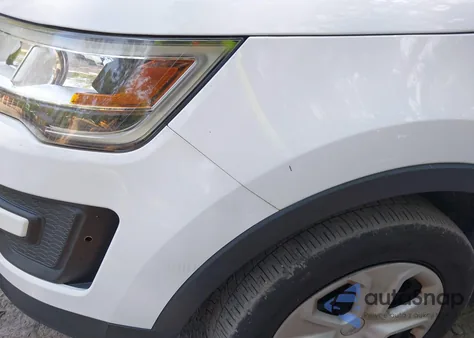 2017 Ford Police Interceptor из США, поврежденный, VIN 1FM5K8AR9HGE14954